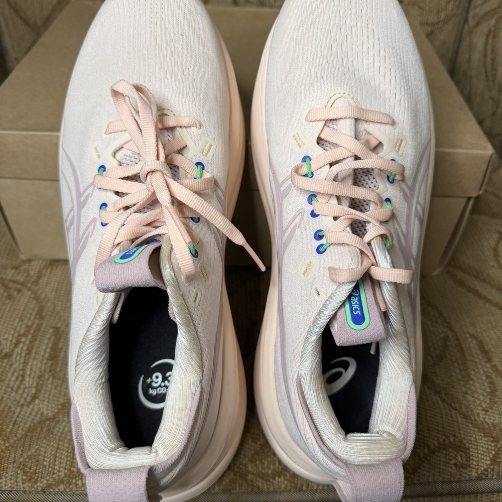 Asics Gel-Nimbus 28 Women's Size 10 Pearl Pink Athletic Running Shoes Sneakers - Picture 7 of 9